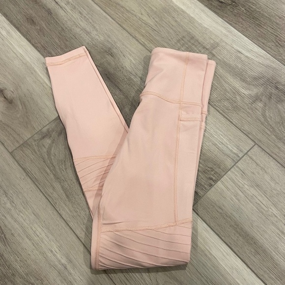 Athleta Inclination Moto Orchid Pink Tight XXS NWOT - Picture 2 of 8